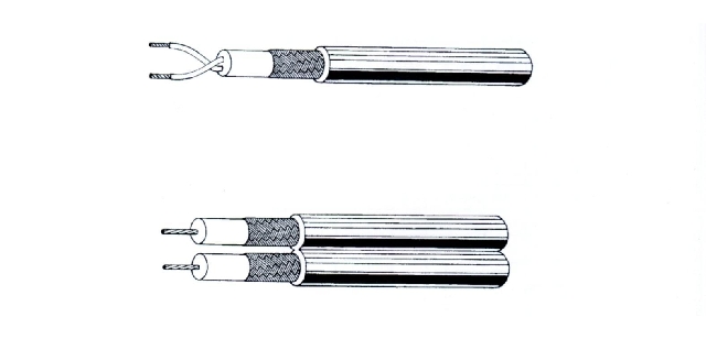 兩芯同軸電纜 複合電纜